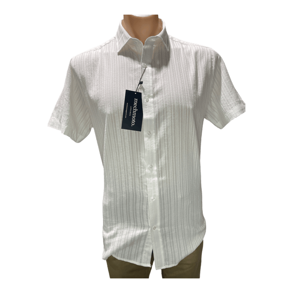 Mechmoto Embossed Cotton S/S Shirt SS02 - Ronald King