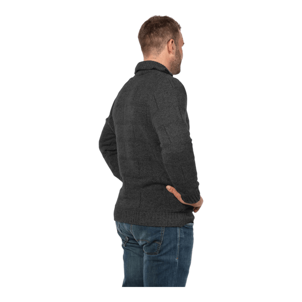 MKM Originals Marlborough 1/2 Zip Possum/Merino Pullover - Ronald King