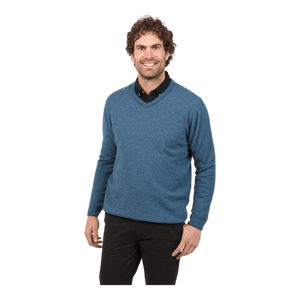 Native World Possum/Silk Vee Neck Pullover NB121 - Ronald King
