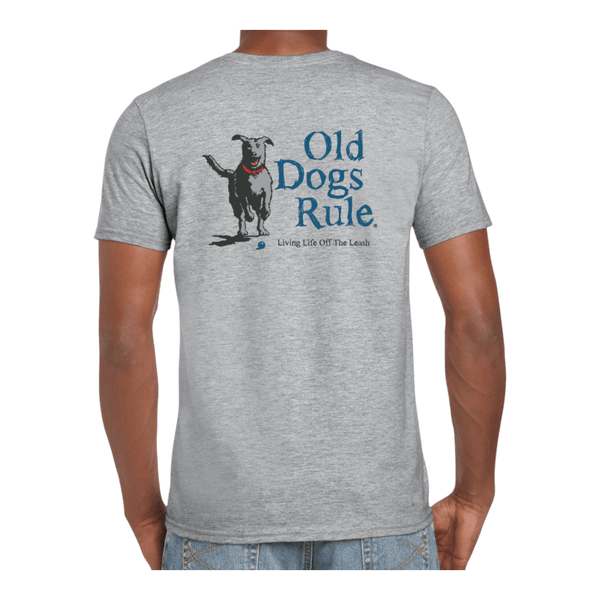 Old Guys Rule Old Dogs Tee 22062 - Ronald King