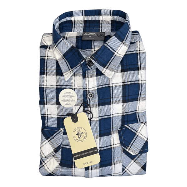 Pilgrim Button Through Flannelette Shirt 5140 - Ronald King