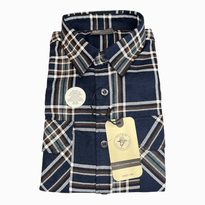 Pilgrim Button Through Flannelette Shirt 5140 - Ronald King