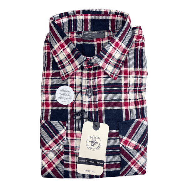 Pilgrim Button Through Flannelette Shirt 5140 - Ronald King
