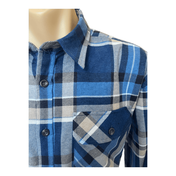 Pilgrim Button Through Flannelette Shirt 6140 - Ronald King