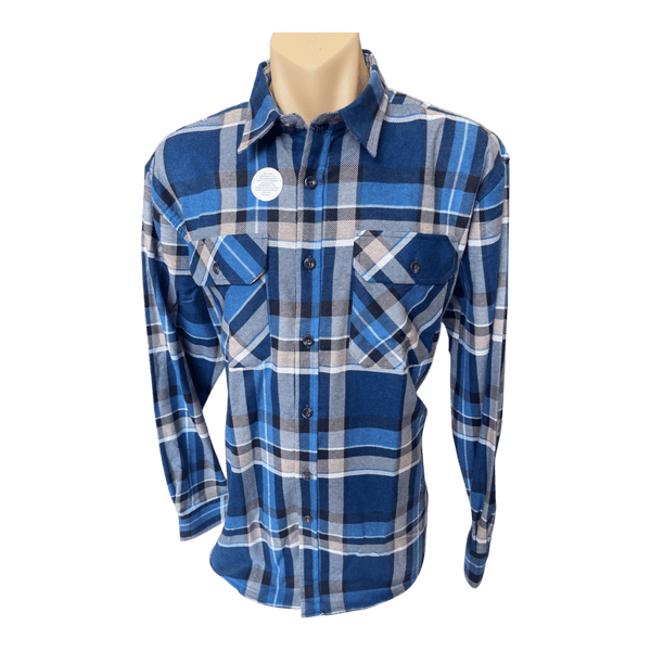 Pilgrim Button Through Flannelette Shirt 6140 - Ronald King