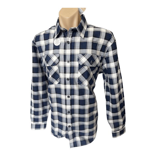 Pilgrim Button Through Flannelette Shirt 6140 - Ronald King