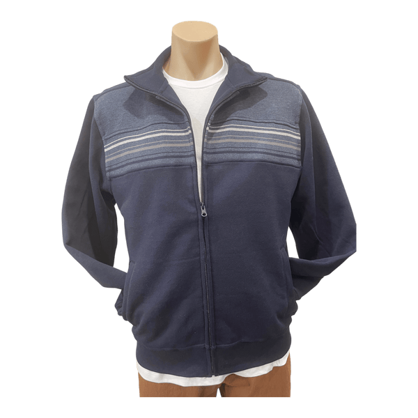 Pilgrim Full Zip Fleece With Chest Panel 3124 - Ronald King