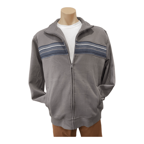 Pilgrim Full Zip Fleece With Chest Panel 3124 - Ronald King
