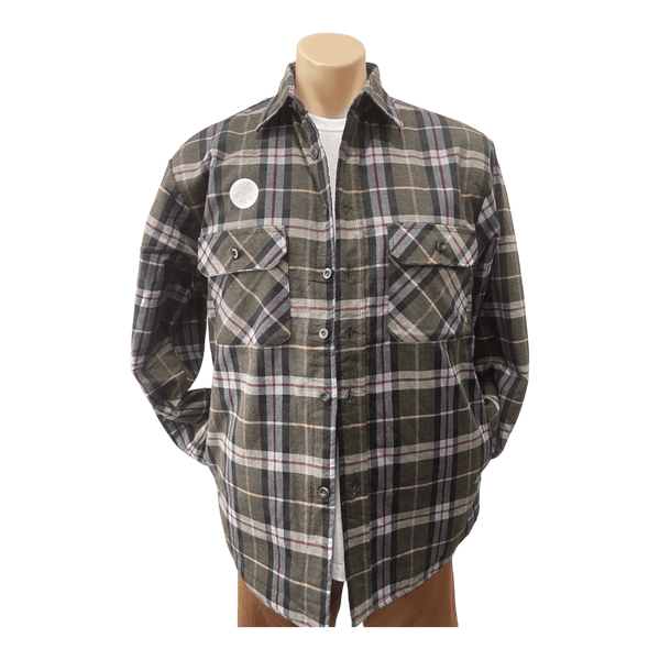 Pilgrim Quilted Flannel Overshirt 3143 - Ronald King