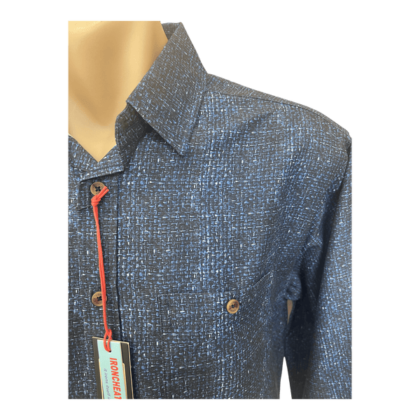 Portobello Road Iron Cheater Long Sleeve Shirt QQ5508 - Ronald King