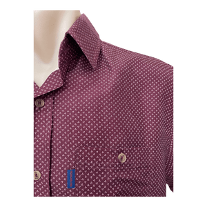 Portobello Road Iron Cheater Short Sleeve Shirt PP5506 - Ronald King