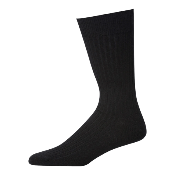 Pussyfoot Ribbed Merino Crew Sock WBSL - Ronald King