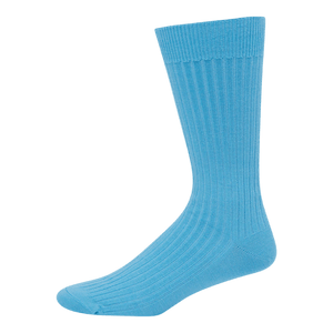 Pussyfoot Ribbed Merino Crew Sock WBSL - Ronald King
