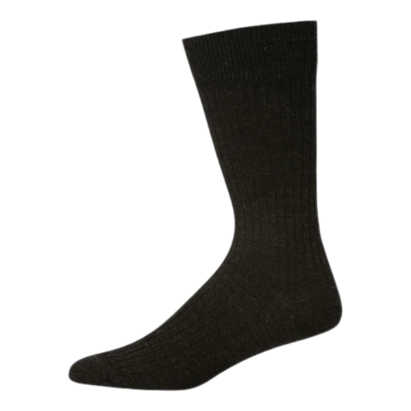 Pussyfoot Ribbed Merino Crew Sock WBSL - Ronald King