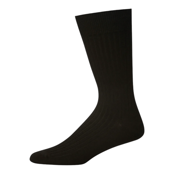 Pussyfoot Ribbed Merino Crew Sock WBSL - Ronald King