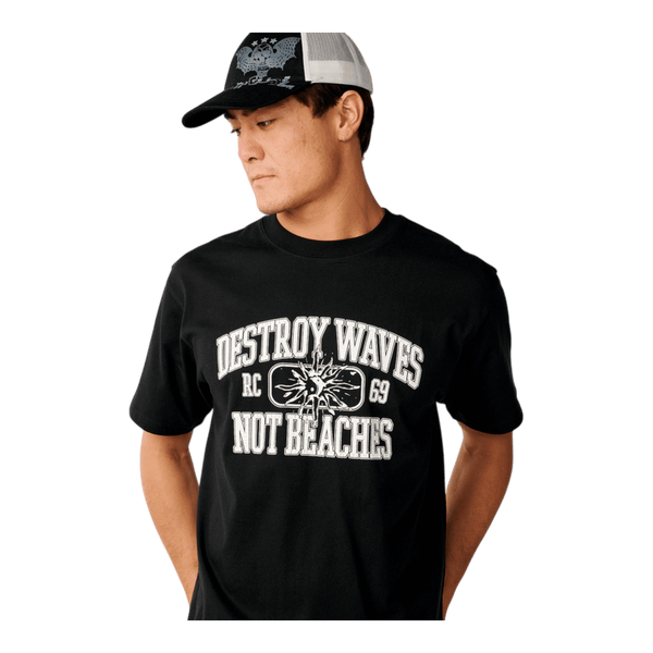 Rip Curl Disorder Destroy Waves Tee 14YMTE - Ronald King