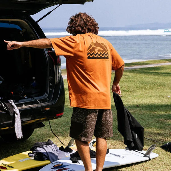 Rip Curl VaporCool Search Trek Tee 0KMTE - Ronald King