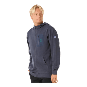 Rip Curl Vaporcool Search Zip Through Hood 07MMFL - Ronald King
