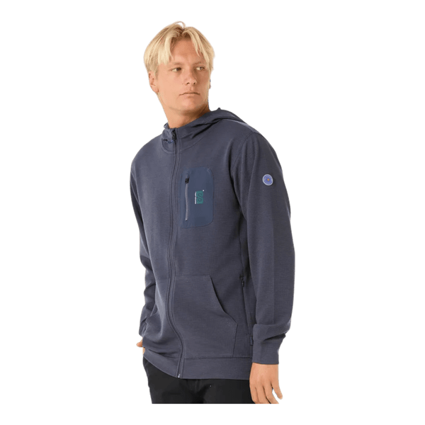 Rip Curl Vaporcool Search Zip Through Hood 07MMFL - Ronald King