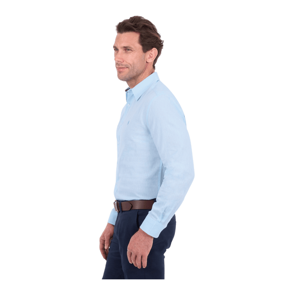 Thomas Cook Linen Blend L/S Shirt T6S1122045 - Ronald King