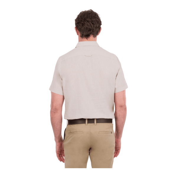 Thomas Cook Linen Blend Short Sleeve Shirt T6S1121045 - Ronald King