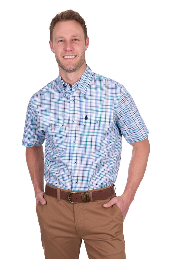 Thomas Cook Matt 2 Pocket Short Sleeve Shirt T5S1110040 - Ronald King