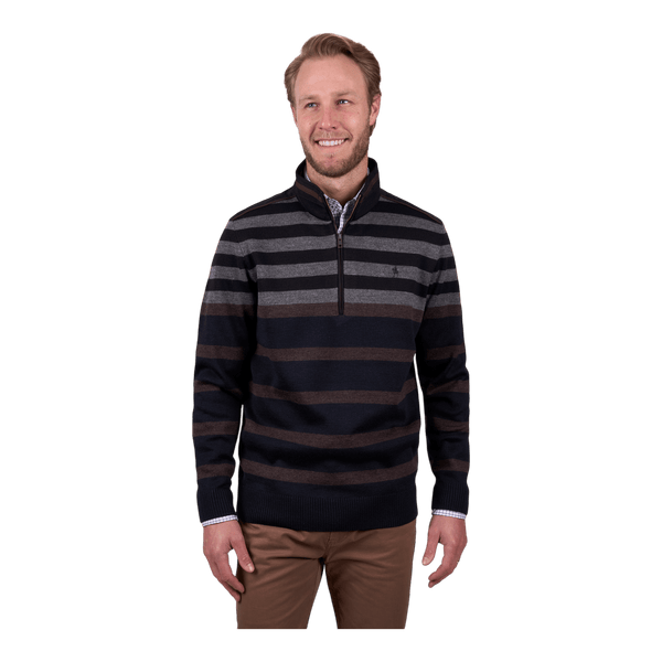 Thomas Cook York 1/4 Zip Merino Blend Jumper T5W1523010 - Ronald King
