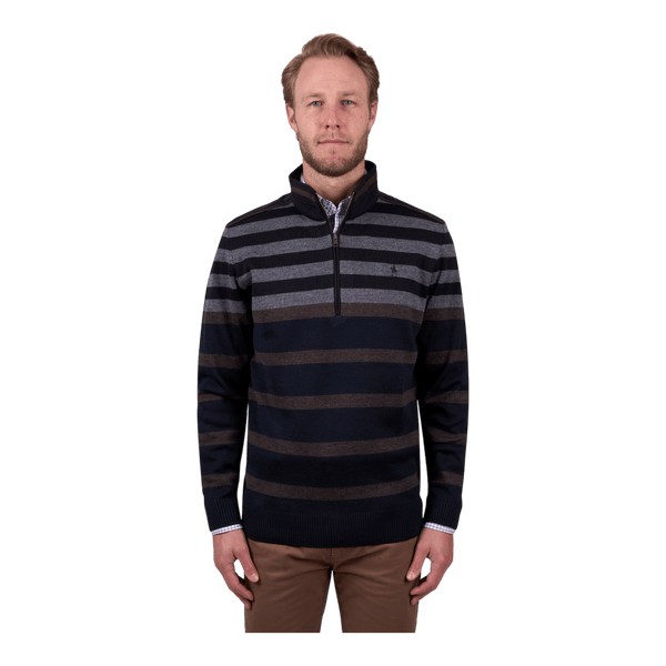 Thomas Cook York 1/4 Zip Merino Blend Jumper T5W1523010 - Ronald King