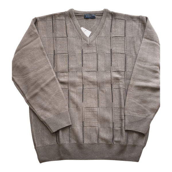 Tradewinds by Ansett Wool Blend Vee Neck Pullover 9443 - Ronald King