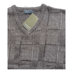 Tradewinds by Ansett Wool Blend Vee Neck Pullover 9443 - Ronald King