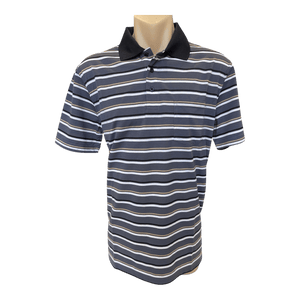 Tradewinds Jersey Stripe Polo TW4807 - Ronald King