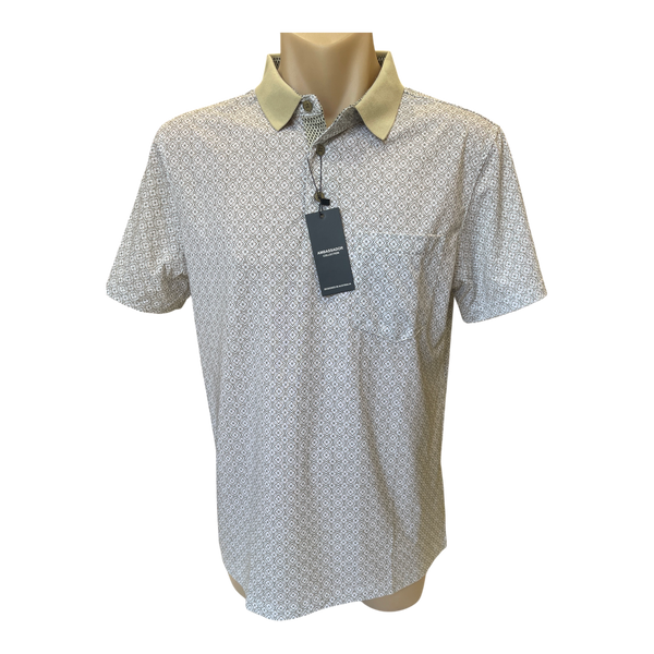 Ambassador Print Pattern Polo 600