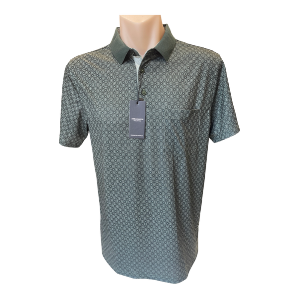 Ambassador Print Pattern Polo 600