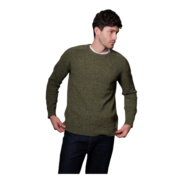 Bridge and Lord Saddle Shoulder Crew Neck Pullover BL6517A