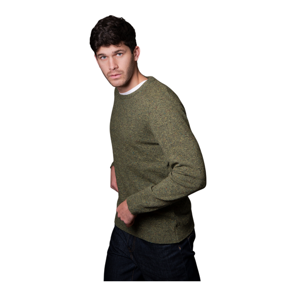 Bridge and Lord Saddle Shoulder Crew Neck Pullover BL6517A