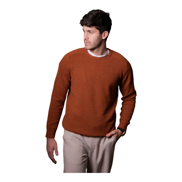Bridge and Lord Saddle Shoulder Crew Neck Pullover BL6517