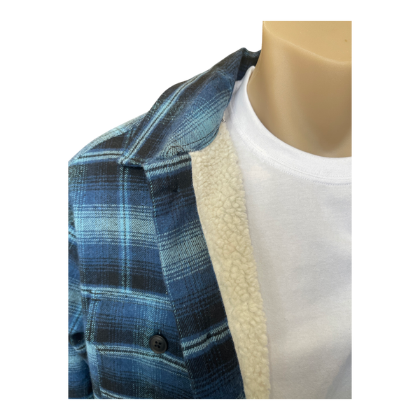Back Bay Sherpa Lined Shirt Jacket (Shacket) G580351