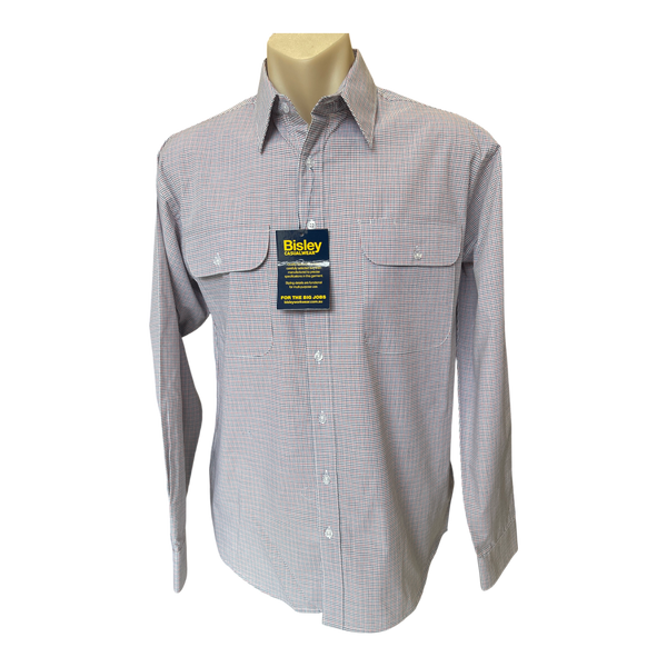 Bisley Easy Care Check Long Sleeve Shirt BS70457