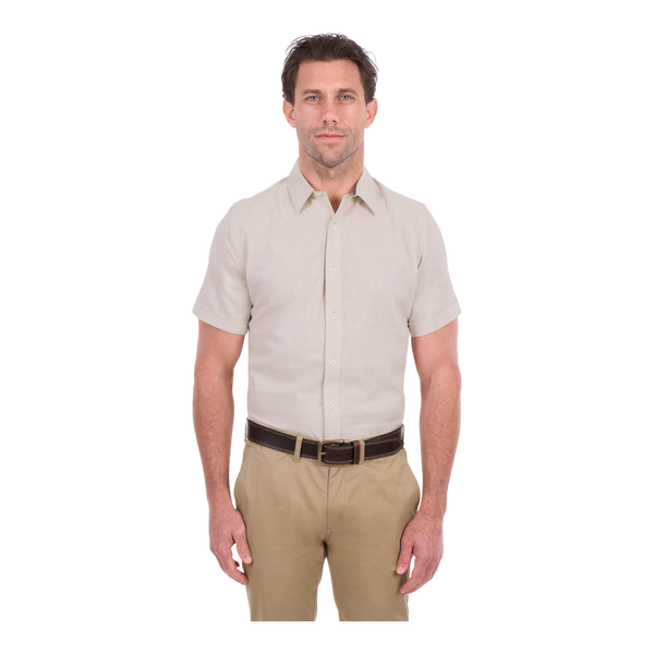 Thomas Cook Linen Blend Short Sleeve Shirt T6S1121045