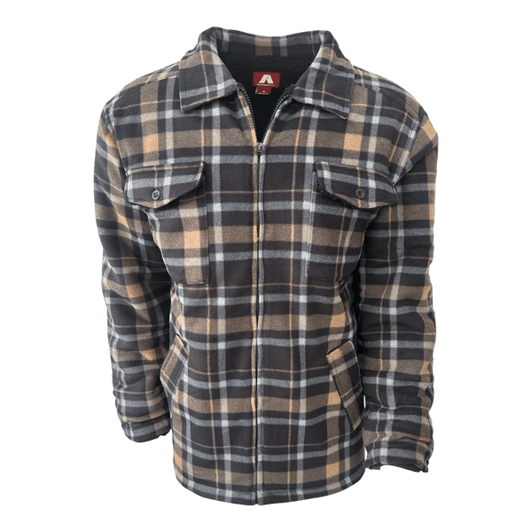 Adventure Line Sherpa Lined Full Zip Shearers Jacket ASHJ - Ronald King
