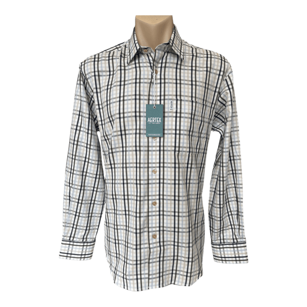 Aertex Glastonbury Long Sleeve Shirt FYU184 - Ronald King