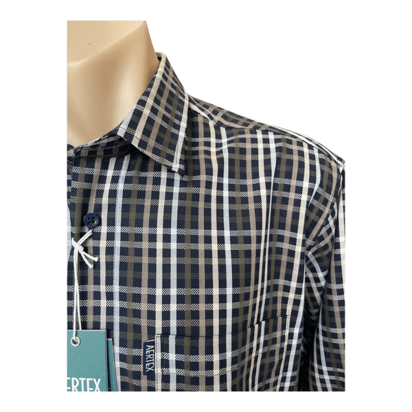 Aertex Glastonbury Long Sleeve Shirt FYU184 - Ronald King