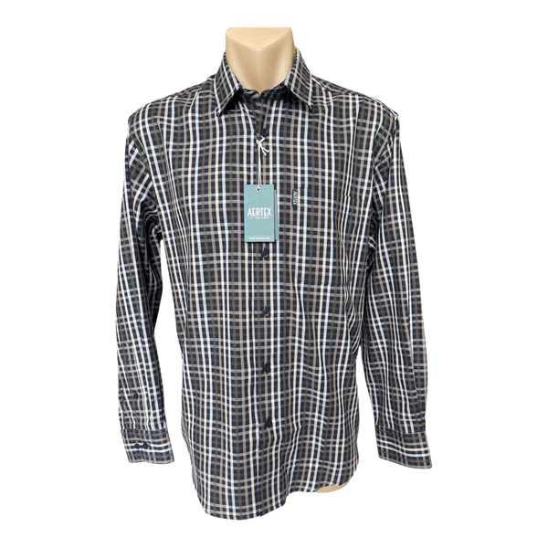Aertex Glastonbury Long Sleeve Shirt FYU184 - Ronald King