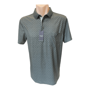 Ambassador Print Pattern Polo 600 - Ronald King