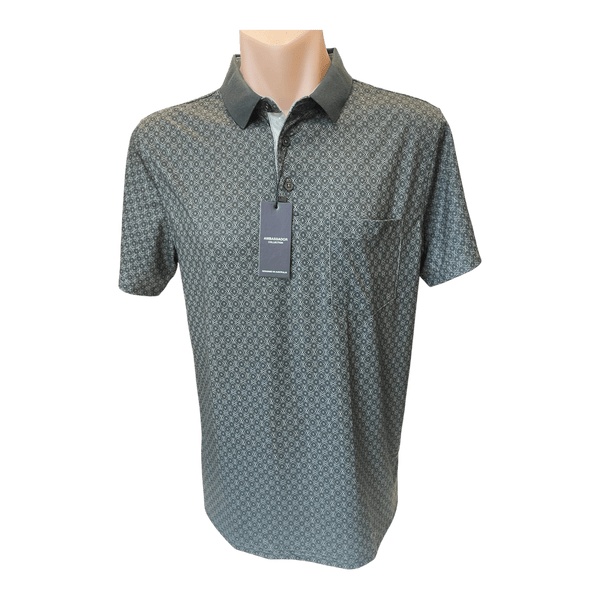 Ambassador Print Pattern Polo 600 - Ronald King