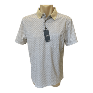 Ambassador Print Pattern Polo 600 - Ronald King