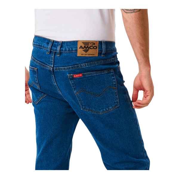 Amco Mid Stonewash Stretch Jean J1210 - Ronald King