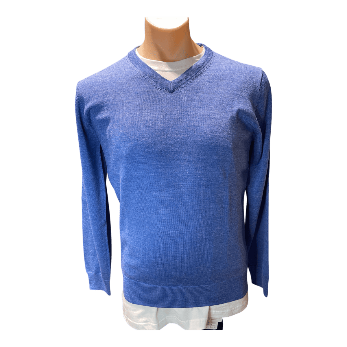 Ansett Black Label Fine Merino Vee Pullover - Ronald King – Ronald King