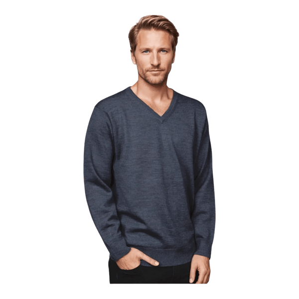 Ansett Machine Washable Vee Neck Pullover 3033 - Ronald King