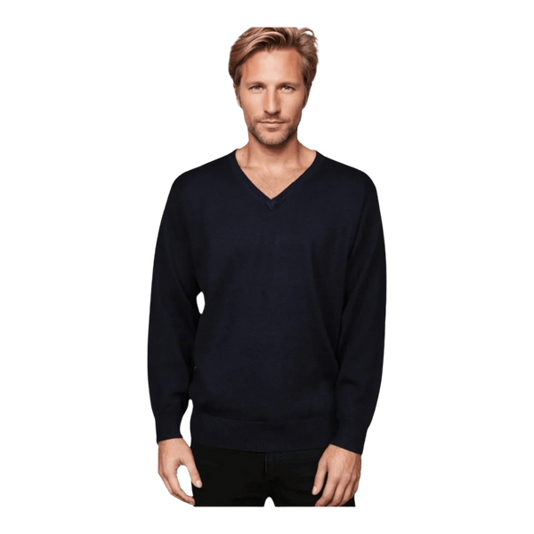 Ansett Machine Washable Vee Neck Pullover 3033 - Ronald King